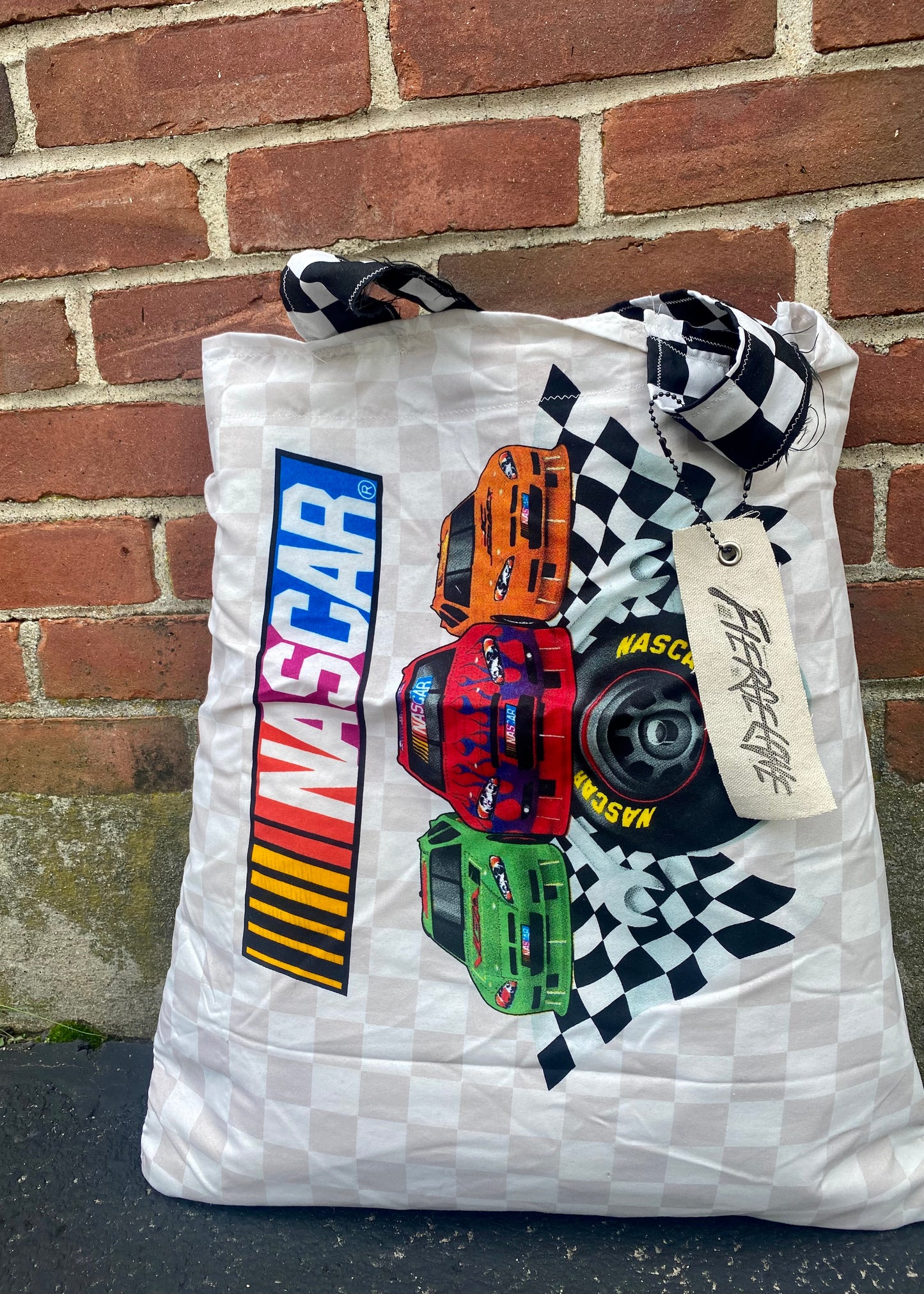 Nascar Pillow Tote