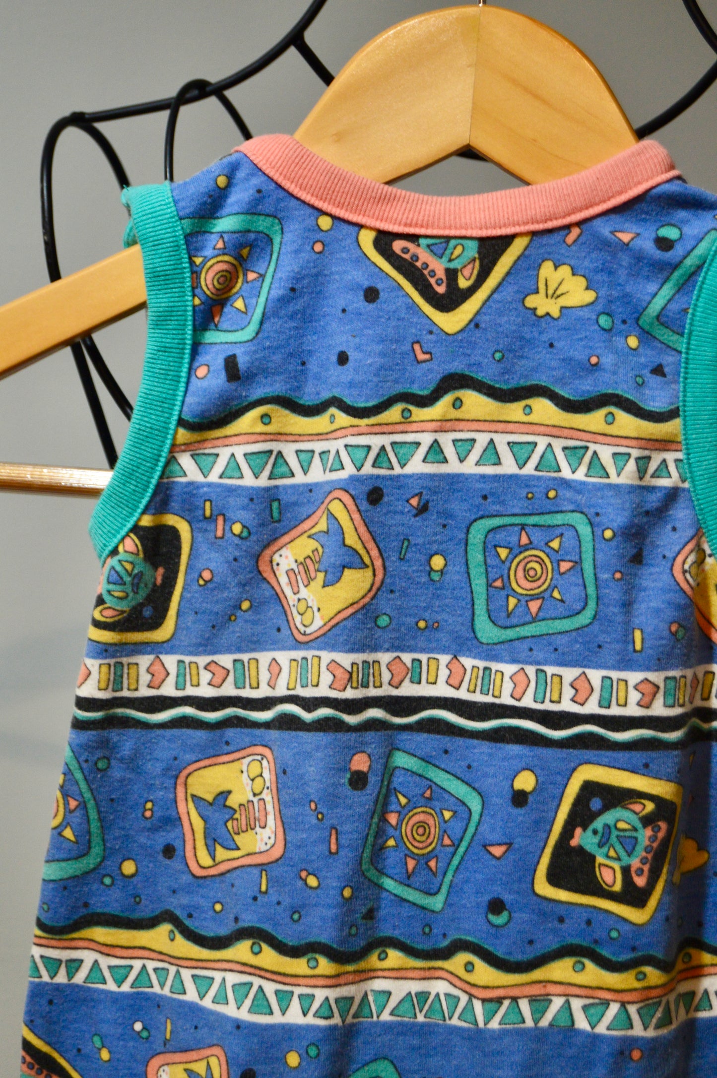 Vintage infant beach romper