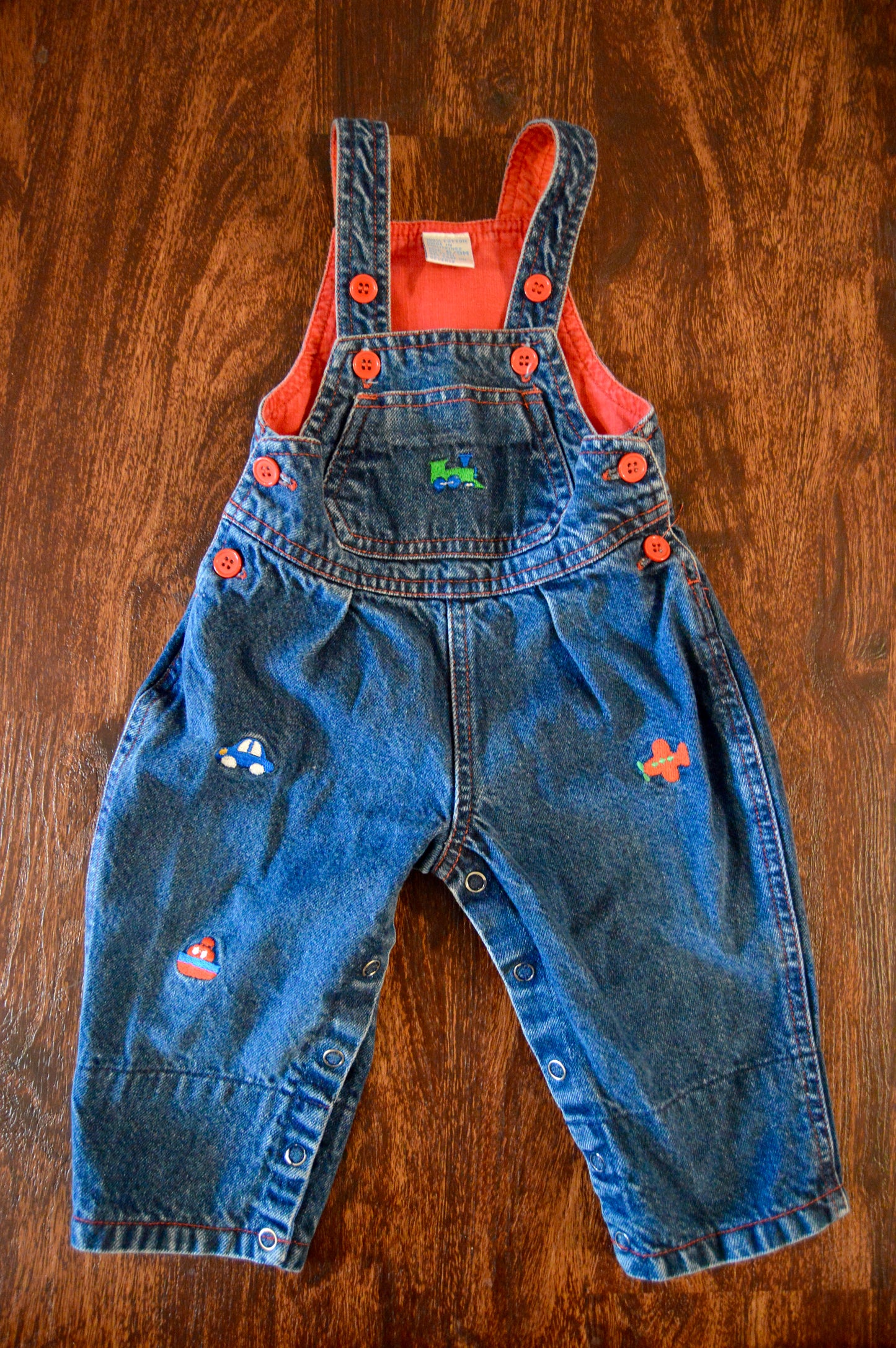 Vintage transport. Overalls