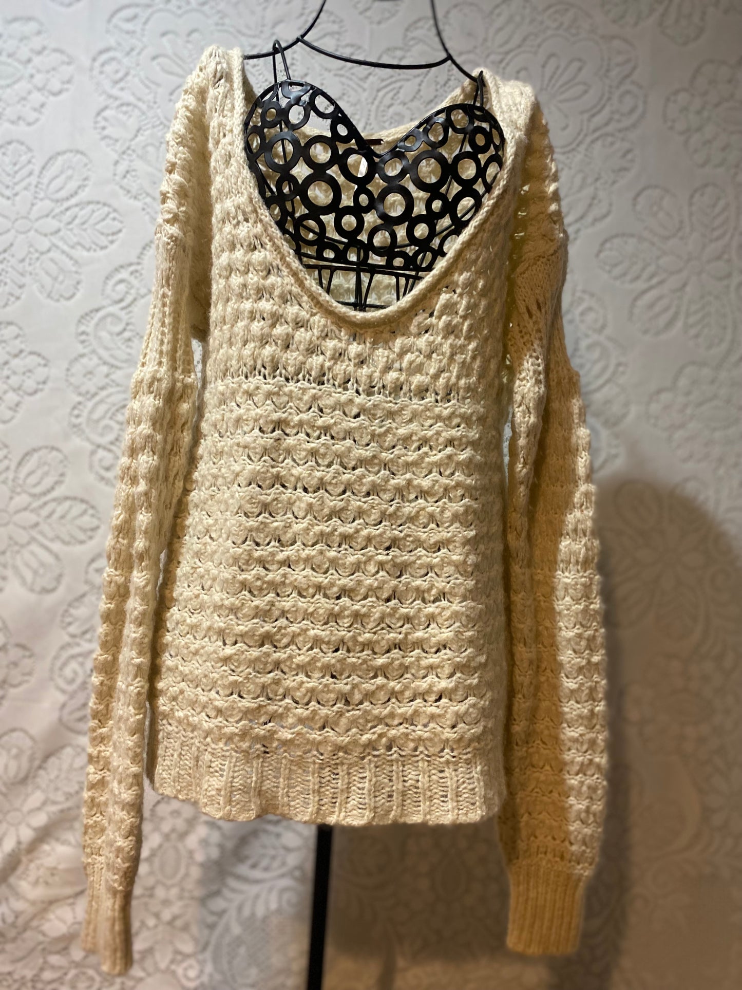Free People Deep V sweater