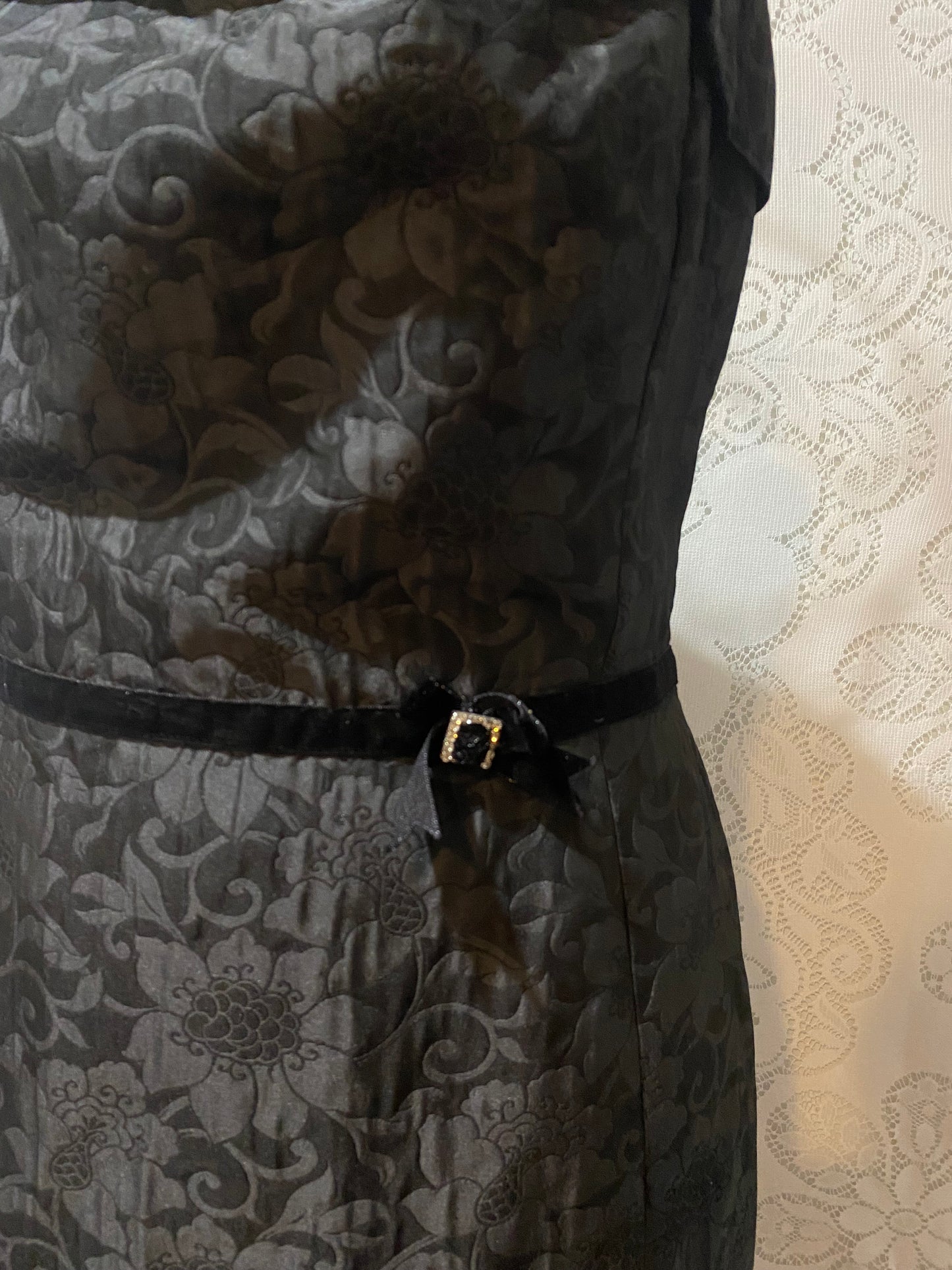 Rachelle black cocktail dress