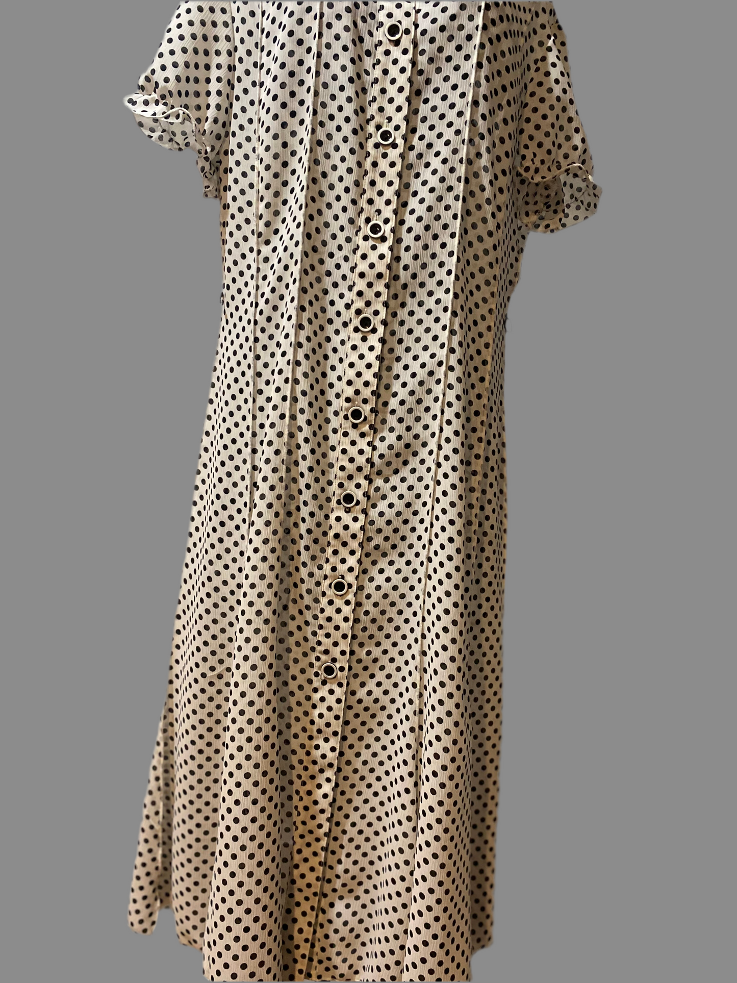 Sandra Darren polka dot dress