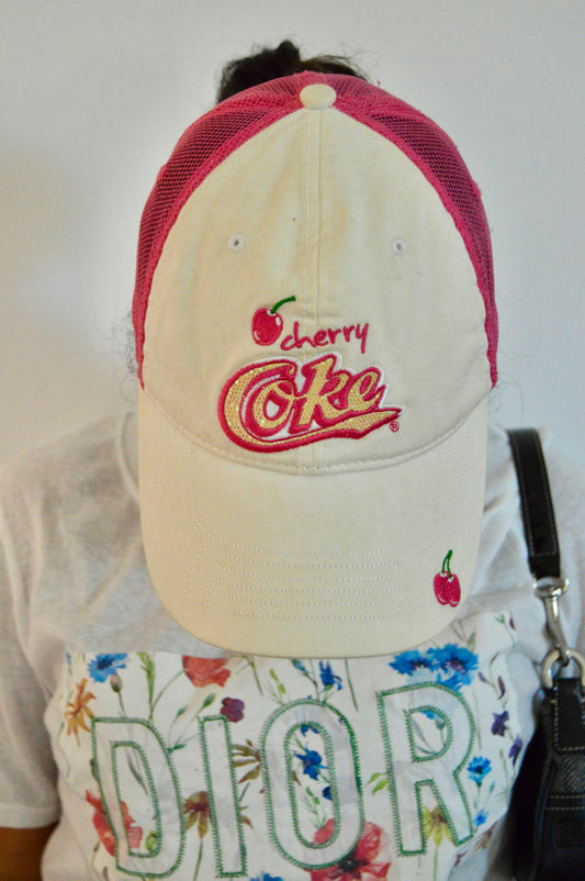 Vintage Cherry Coke mesh cap
