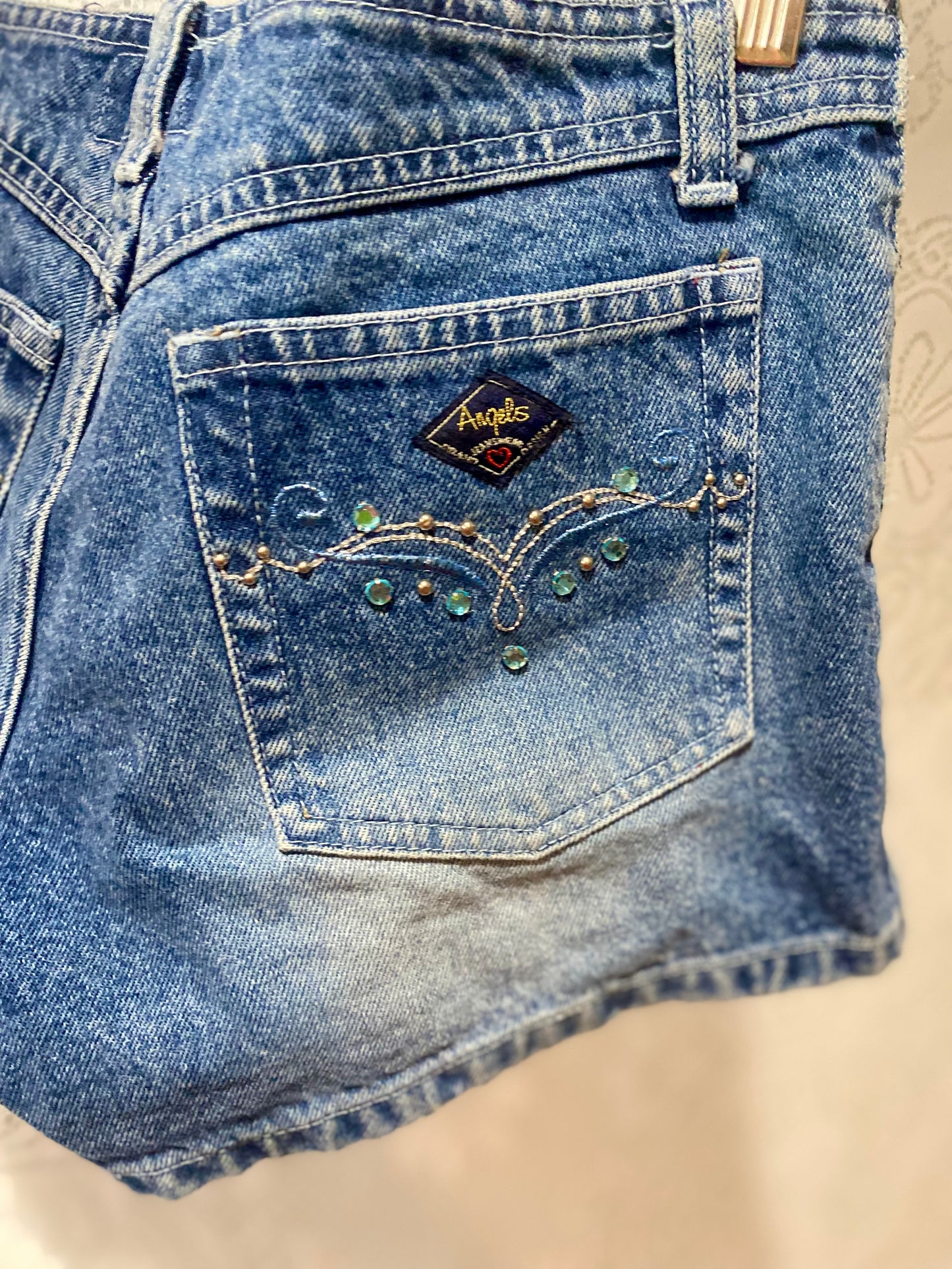 Vintage Angels low rise shorts