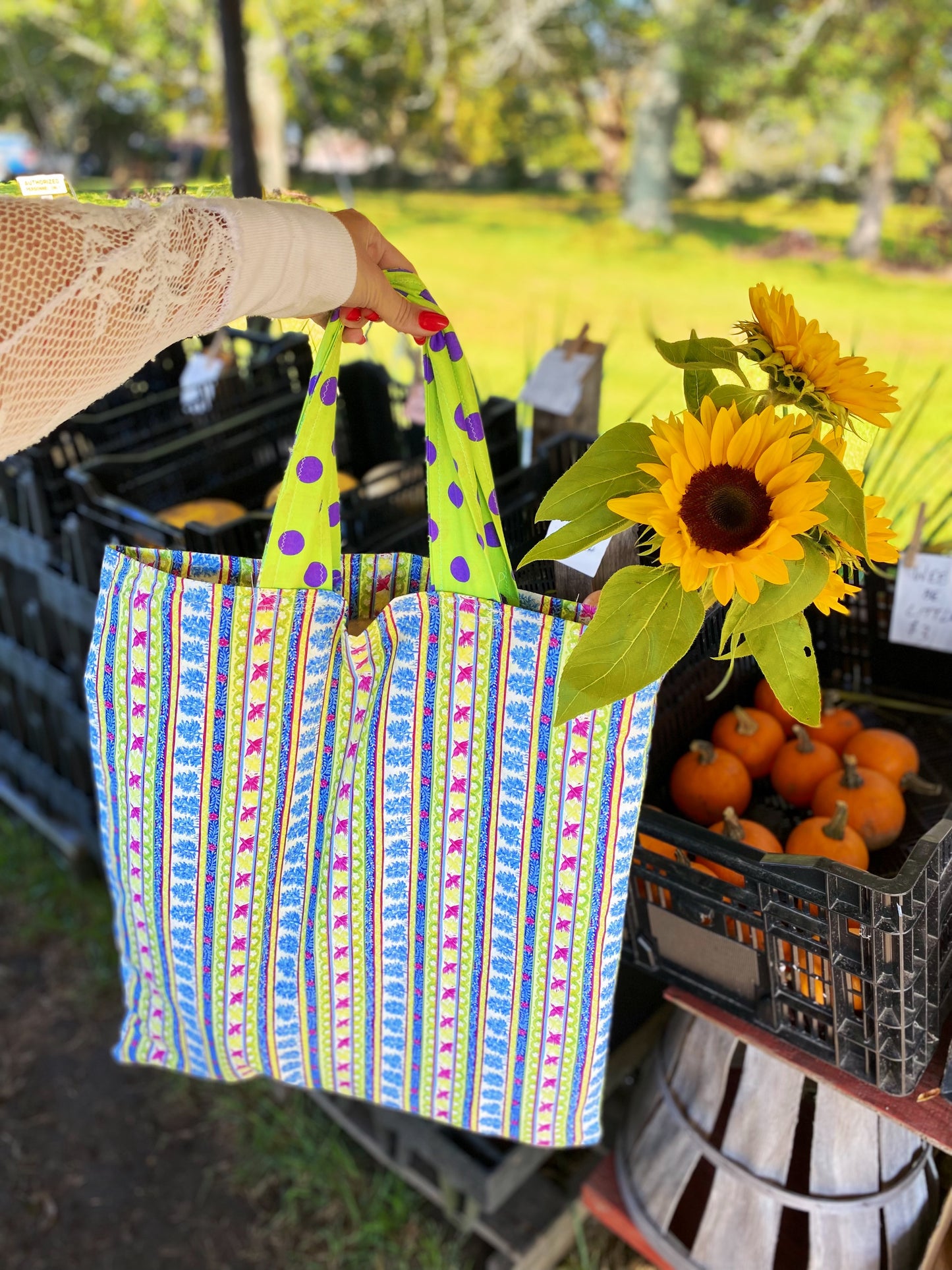 Birds of a feather Pillow Tote