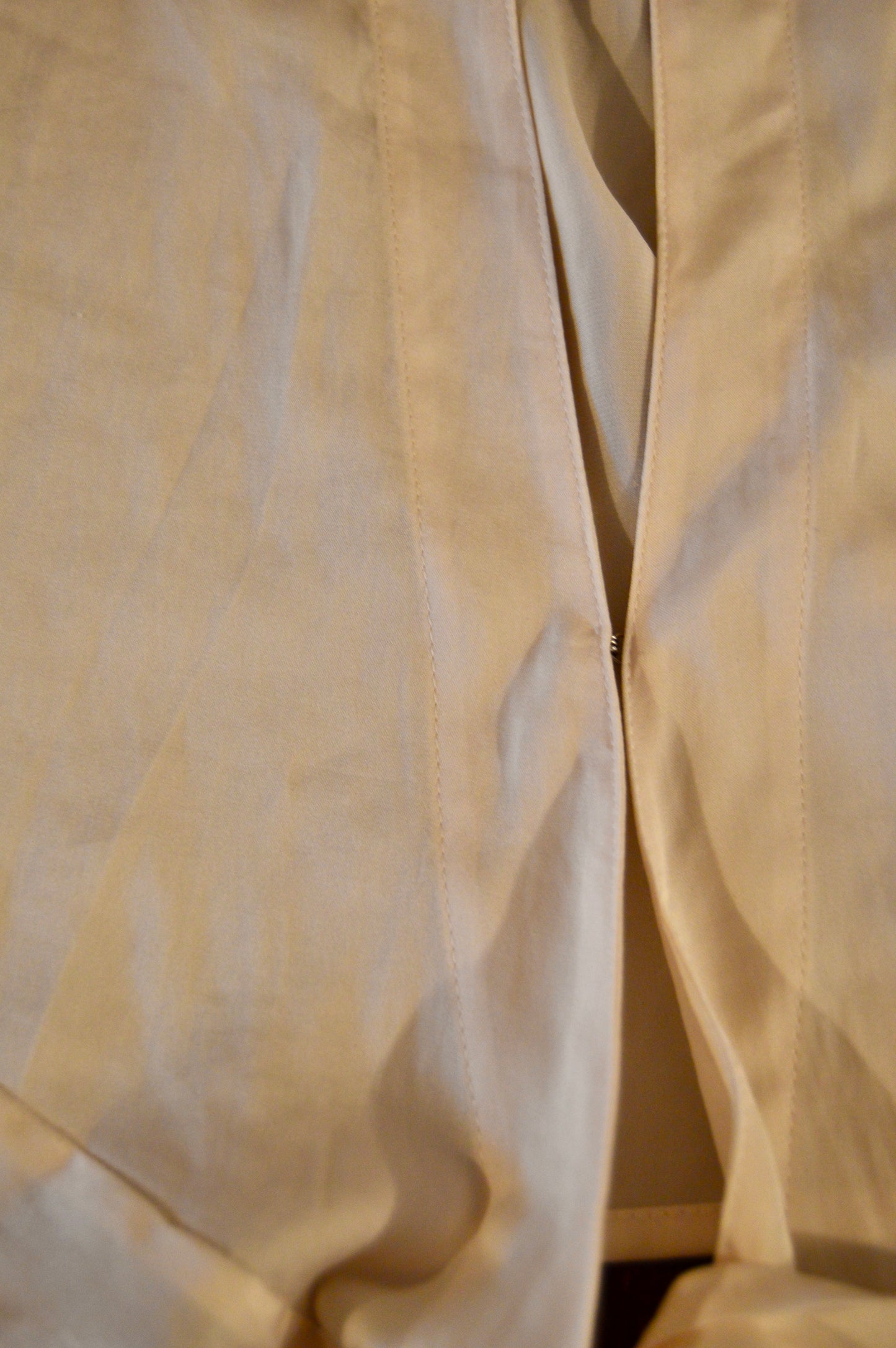Victoria’s Secret creamy light pink tie blouse