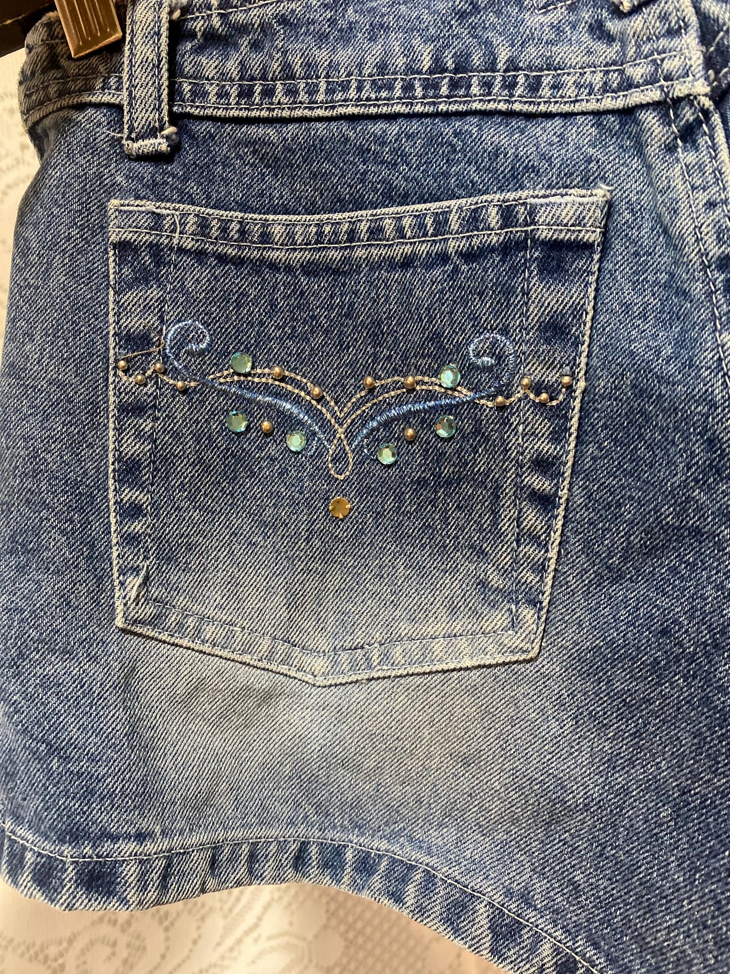 Vintage Angels low rise shorts