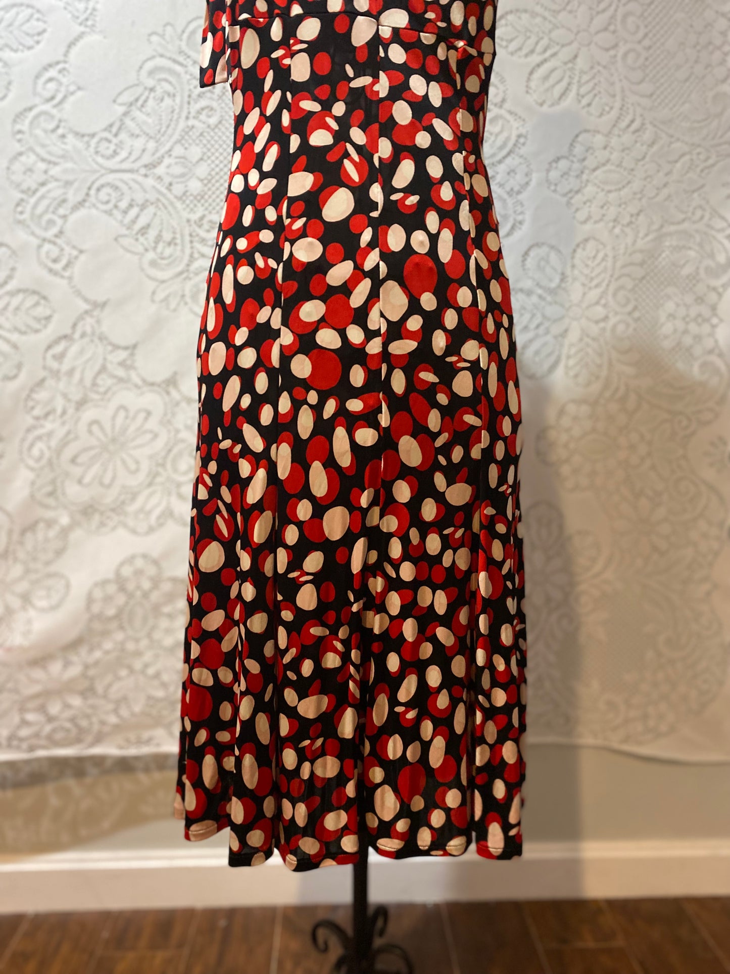 Vtg Missoni Abstract Polka Dot Y2K dress