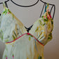 Vintage Oscar De La Renta floral slip
