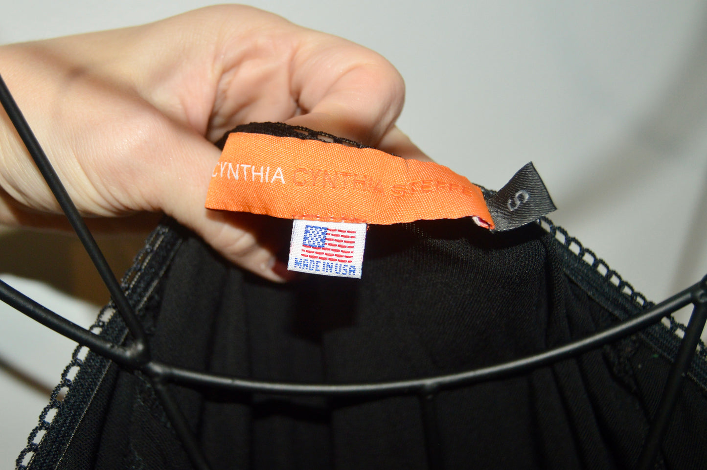 Vintage Cynthia Steffe ruffle maxi skirt