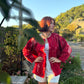 Cherry Corinthians throw on!