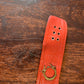 Vintage Garay red riding belt