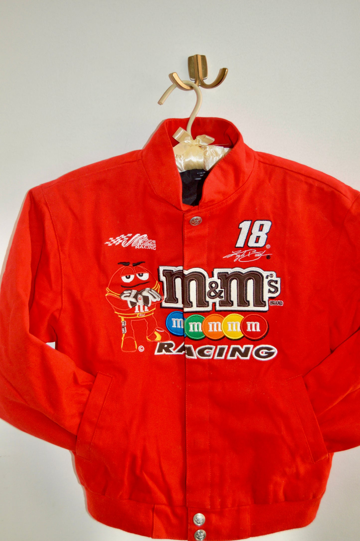 Vintage NASCAR Kyle Busch kids jacket