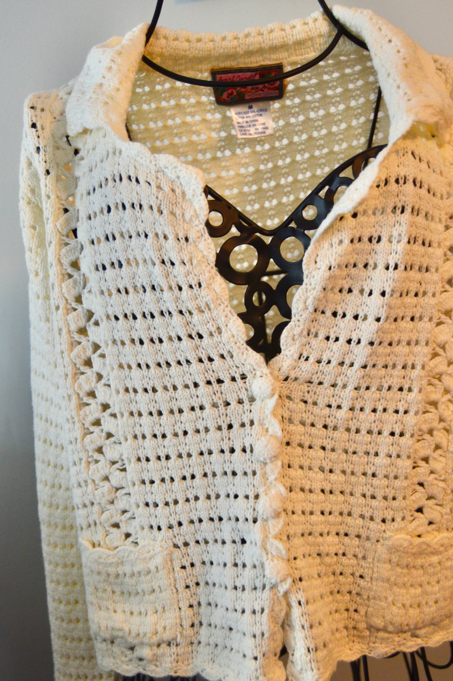 April Cornell knit cardigan