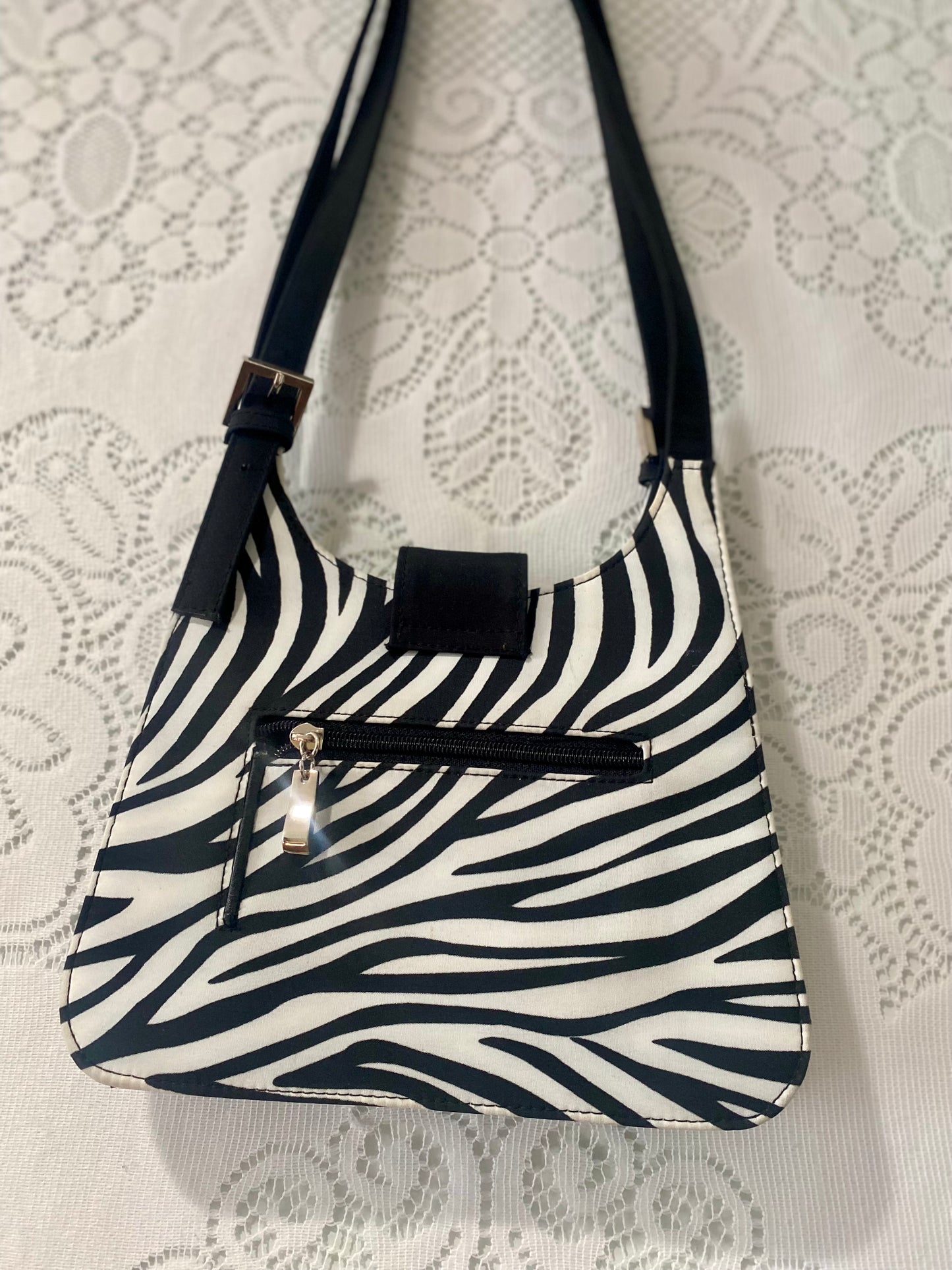 Zebra Faux Fendi