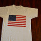 Vintage American flag tee