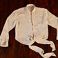 Victoria’s Secret creamy light pink tie blouse