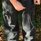Morse Code vintage 2 way zip cargos