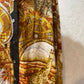 Vintage Ferragamo camel silk button down