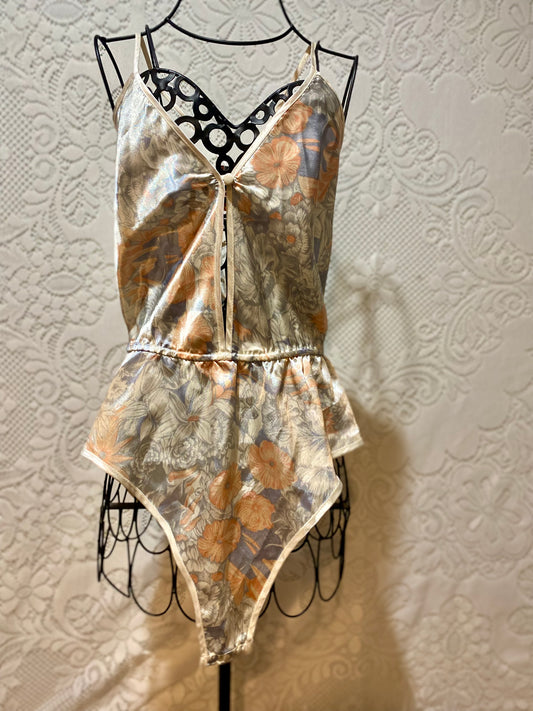 Little Secrets vintage intimates romper/bodysuit