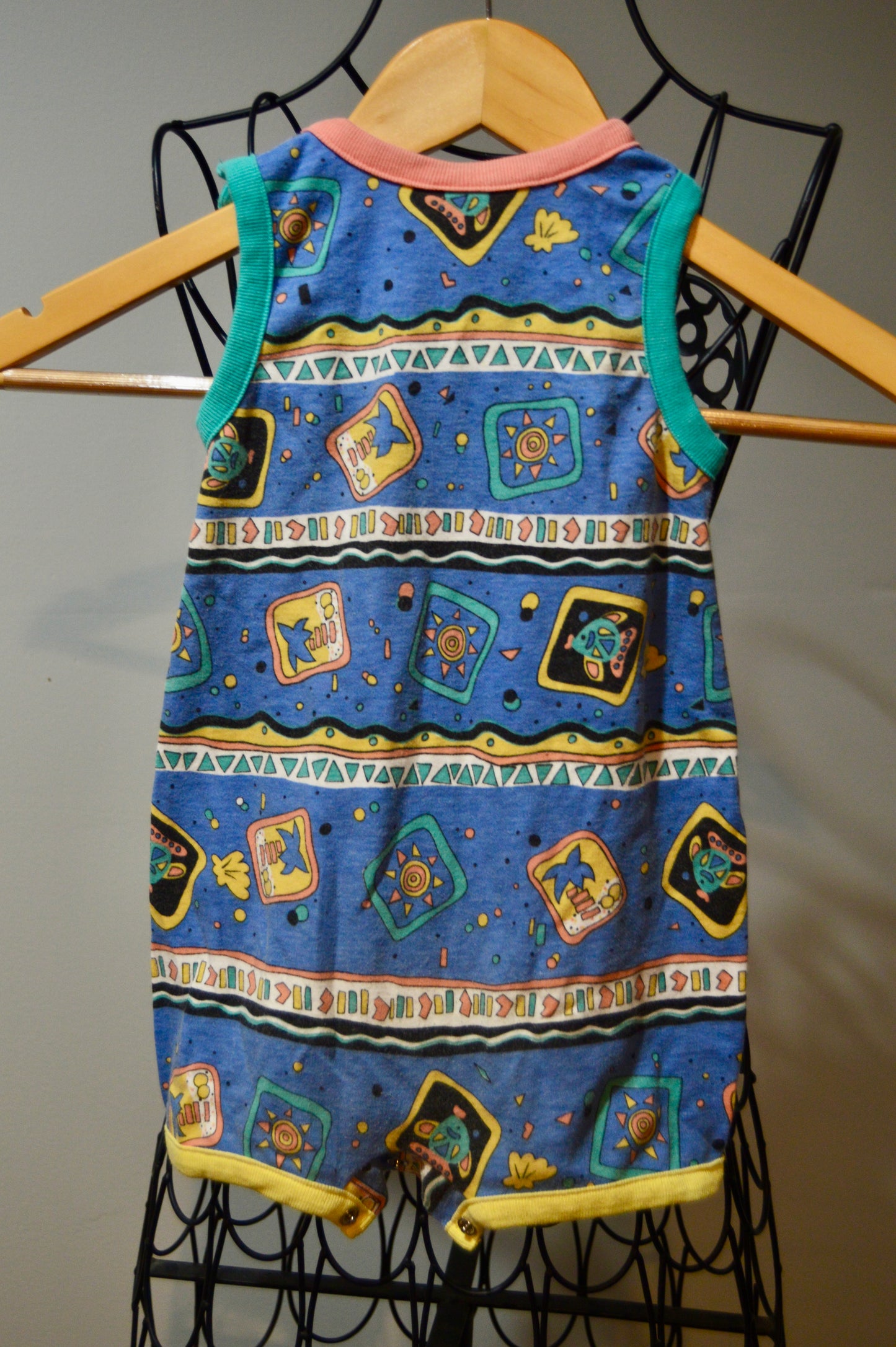 Vintage infant beach romper