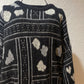 Vintage Mathias B&W sweater