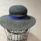 Blue straw hat