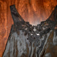 Vintage APPEL sleepwear black slip