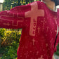 Cherry Corinthians throw on!