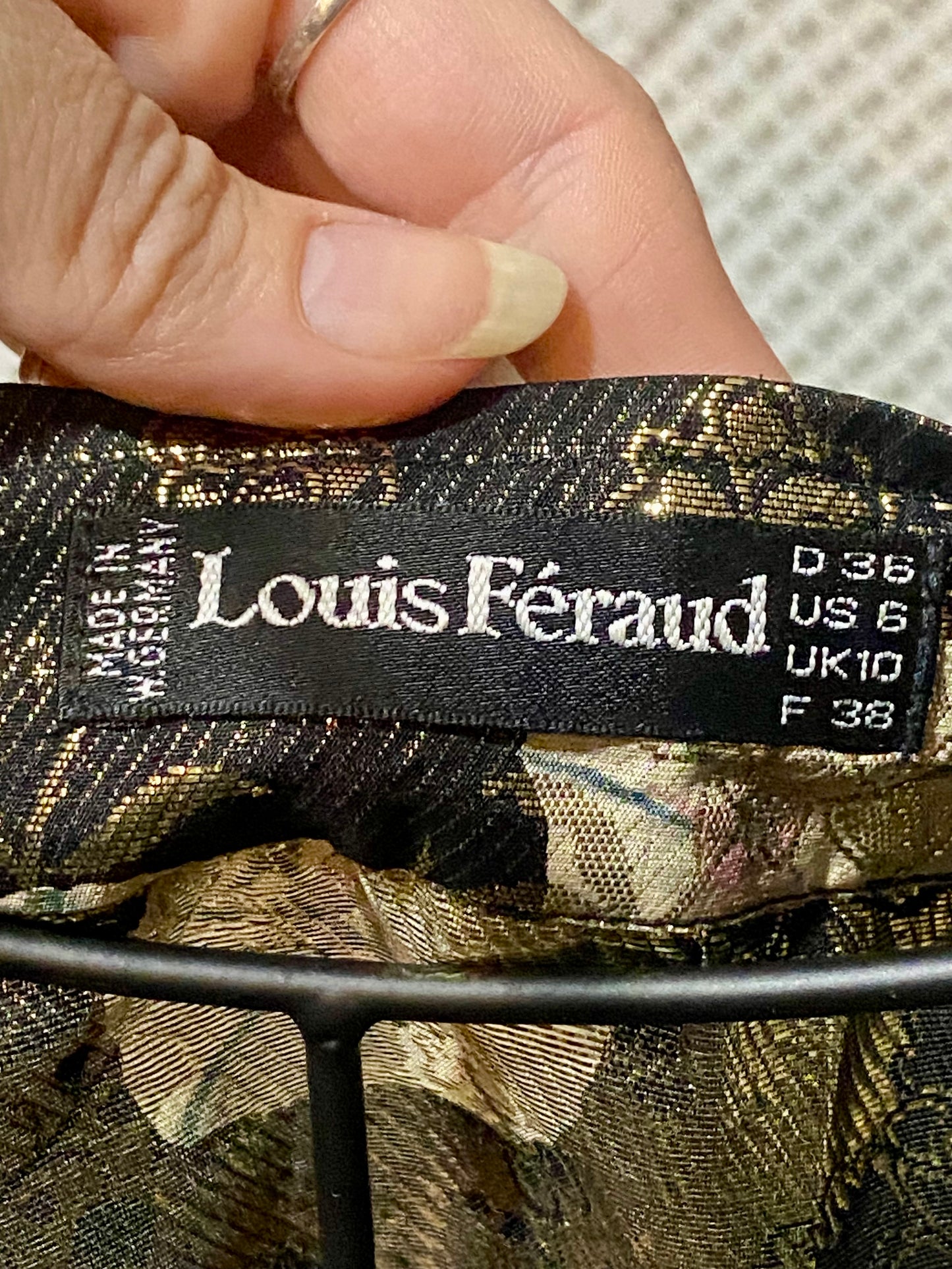 Vintage Louis Féraud tank