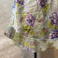 Vintage Oscar De La Renta floral lingerie dress