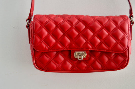Liz Claiborne cherry quilted purse