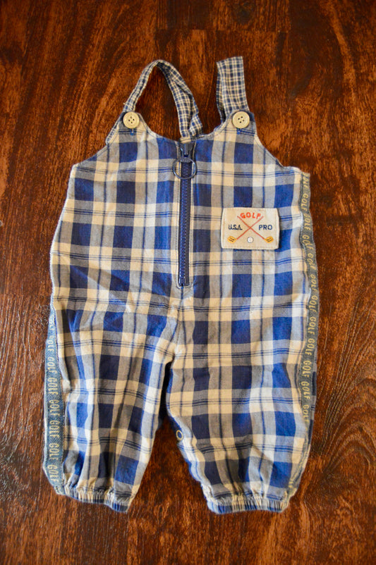 Vintage Golf pro infant overalls