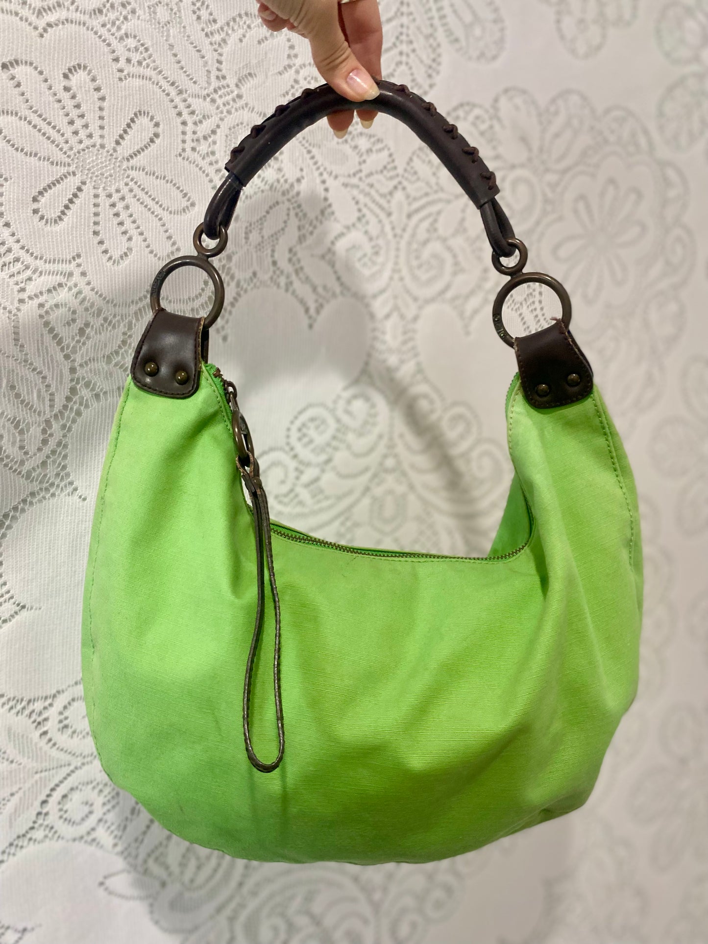 GAP green shoulder bag