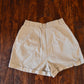 Vintage BR cream shorts