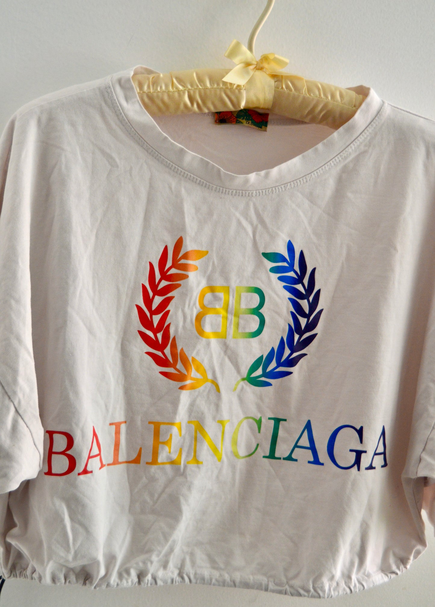 Balenciaga faux crop