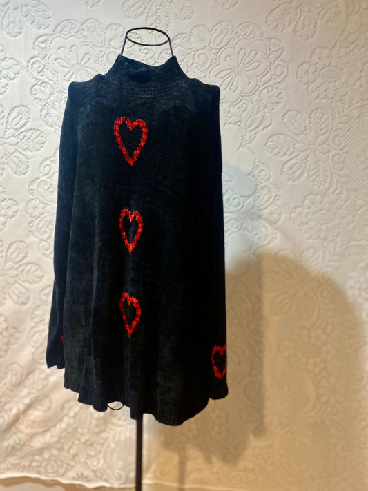 525 America Hearts sweater