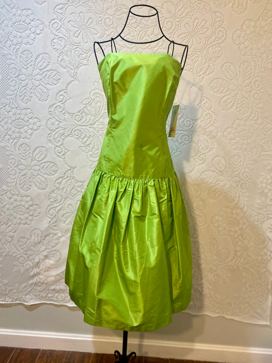 Vintage Lily Pulitzer silk strapless line dress