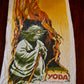 Vintage Yoda bath towel