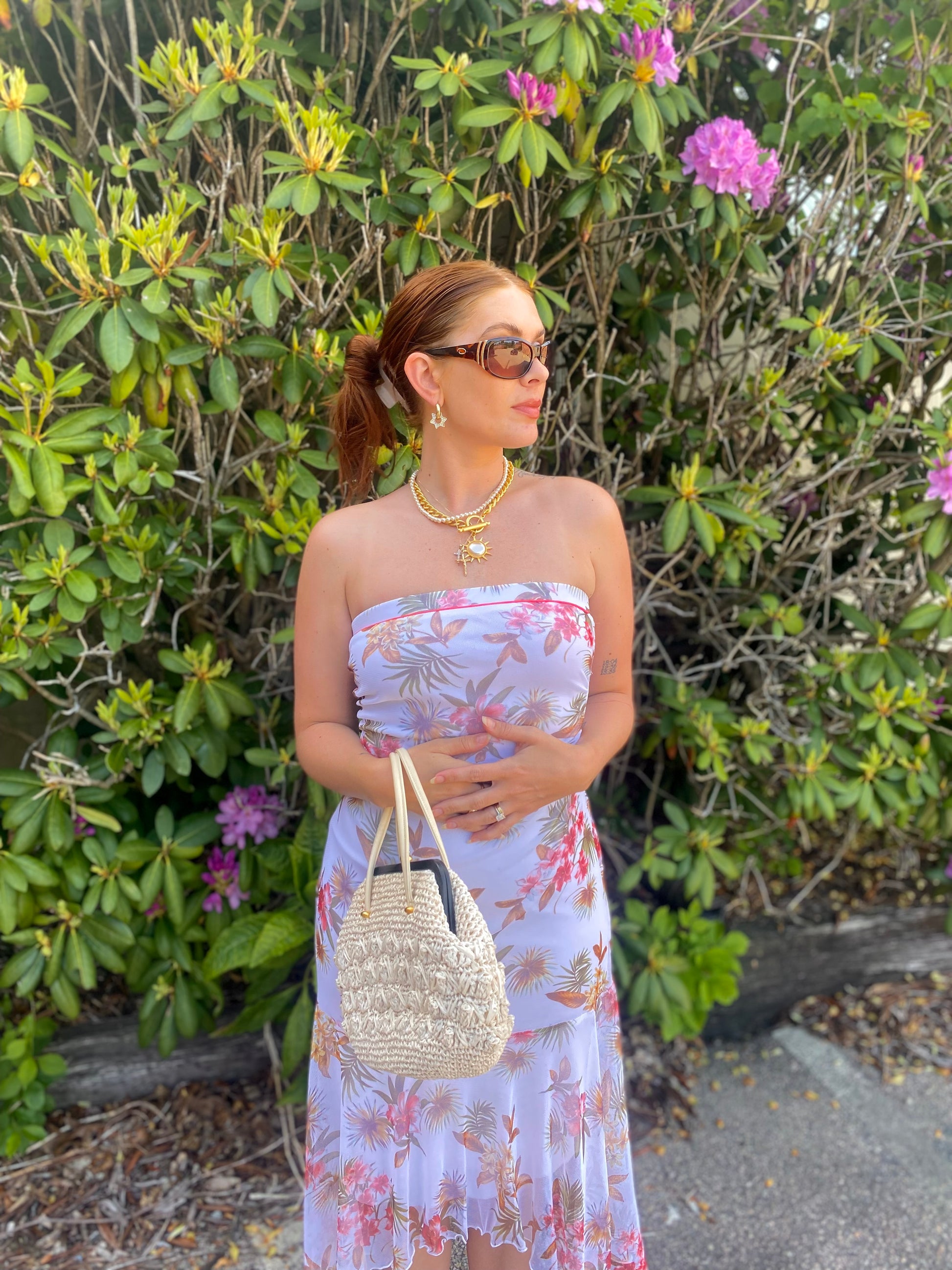 City Triangles Asymmetrical floral dress Fierce Lane City Triangles Asymmetrical floral dress Fierce Lane