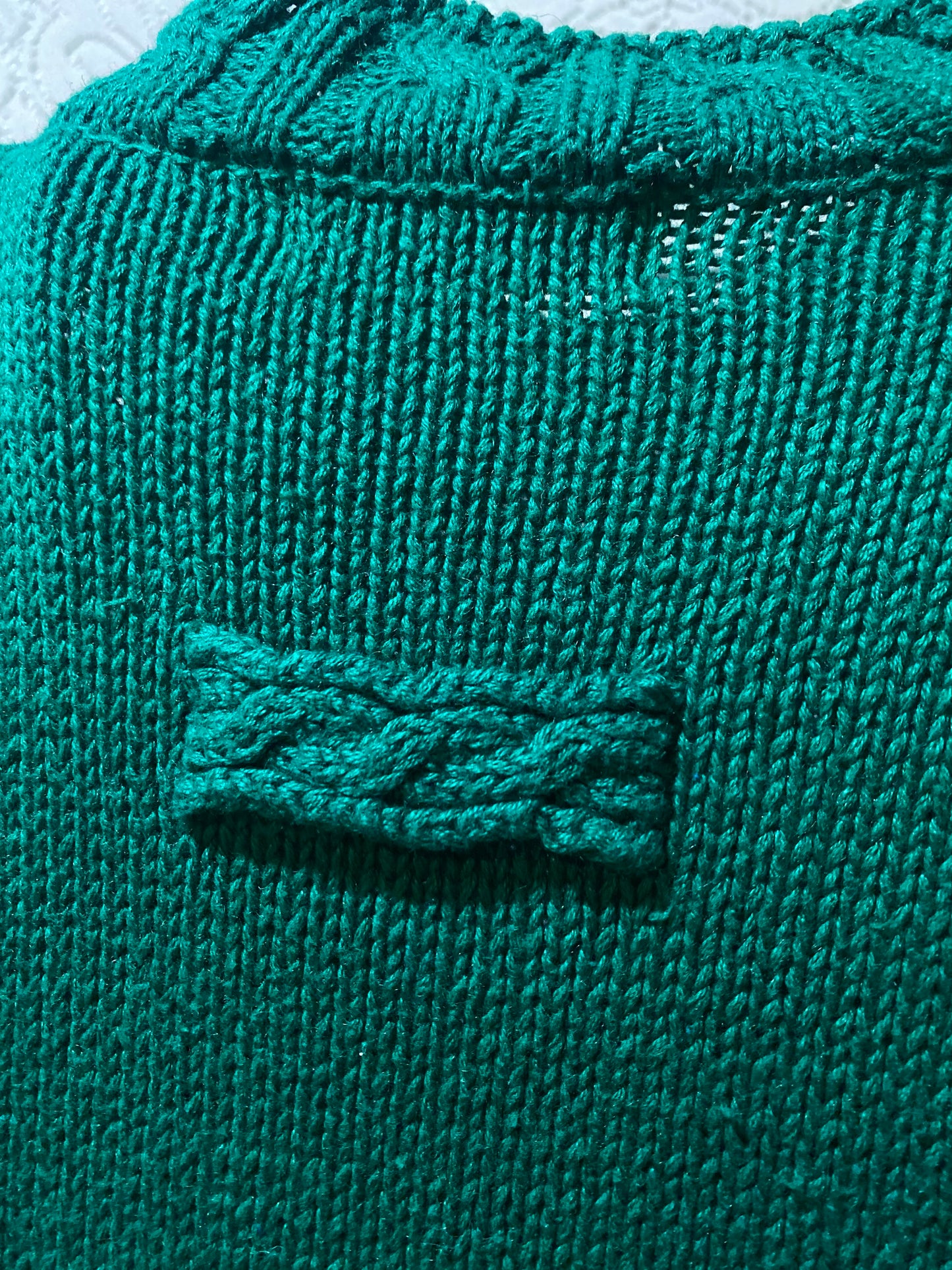 Vintage Hunt Club Emerald green sweater