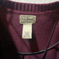 LL Bean Plum sweater