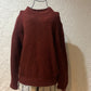 LL Bean Maroon wool sweater