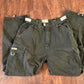 Morse Code vintage 2 way zip cargos
