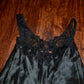 Vintage APPEL sleepwear black slip