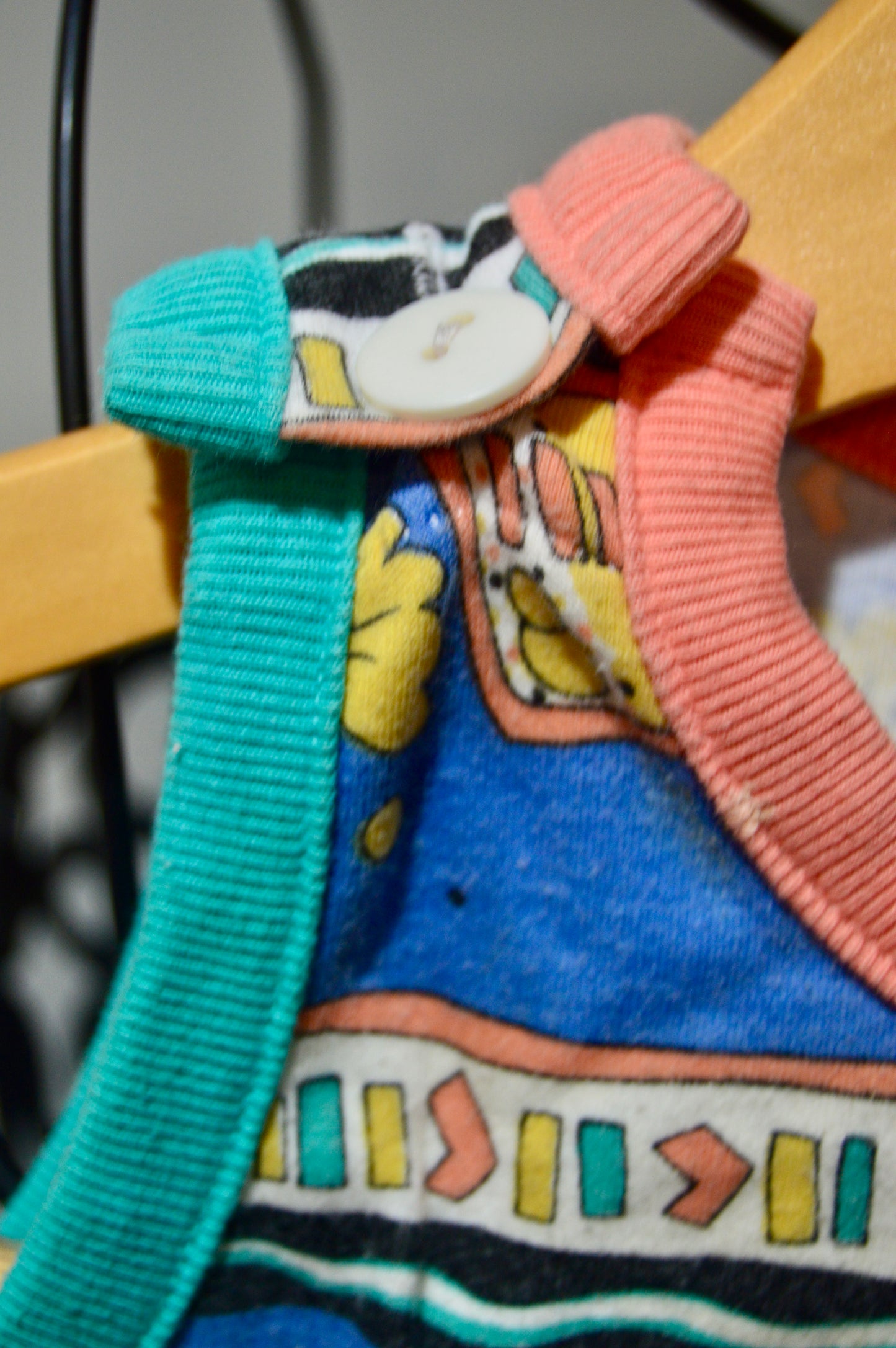 Vintage infant beach romper