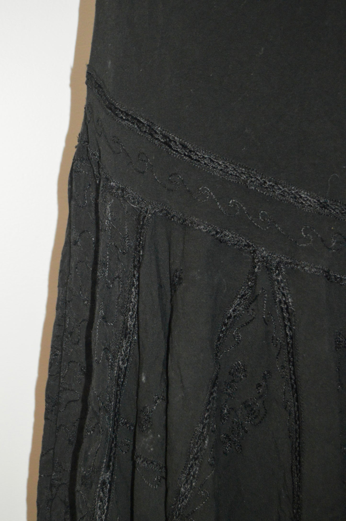 Scully black maxi skirt
