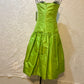 Vintage Lily Pulitzer silk strapless line dress