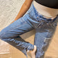 Maniére de voir zip back jeans