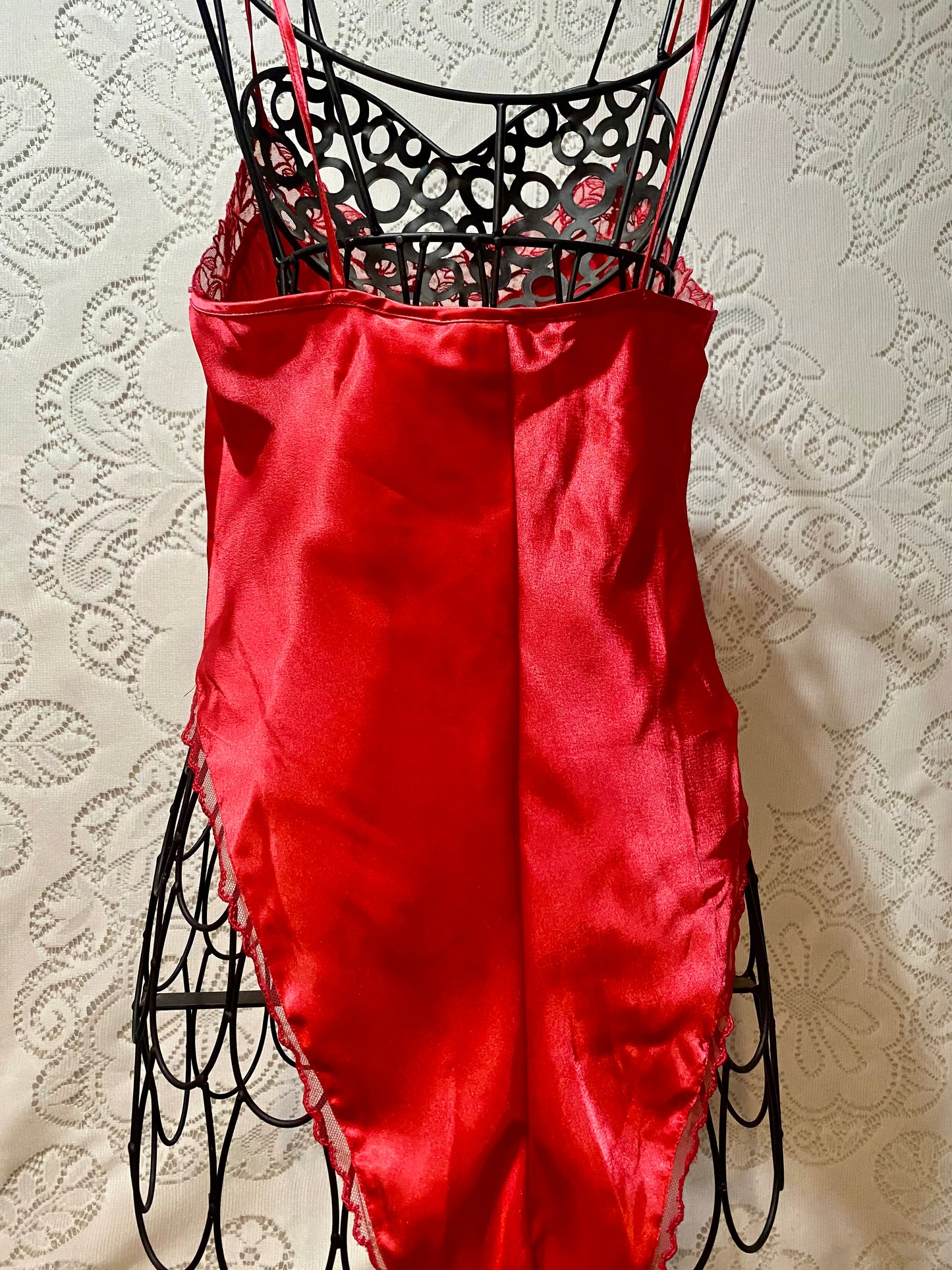 Vintage VS red bodysuit